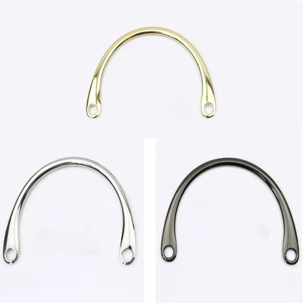 DIY Metal Bag Handles Fashion Zinc Alloy U-Shaped Handbag Handles Purse Handles