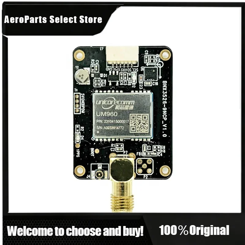 AeroPartsUM960 High Precision RTK GNSS Module Board With Compass