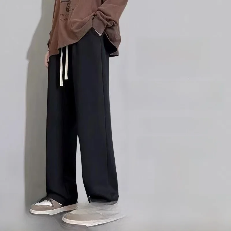 

Мужские модные универсальные брюки на флисовой подкладке для осени и зимы, теплые, прямого кроя, больших размеров, для повседневной носки