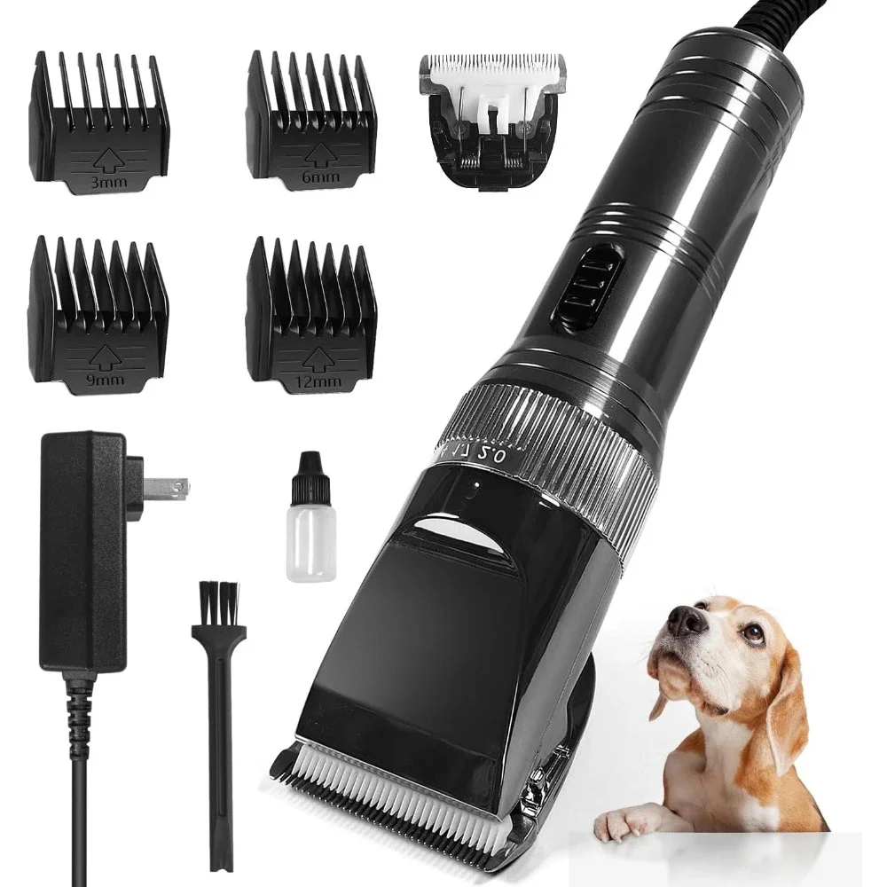 Professional Dog Grooming Clippers for Thick Coat - Dog Hair Trimmer for Grooming- Sheep Shears for Thick Hair