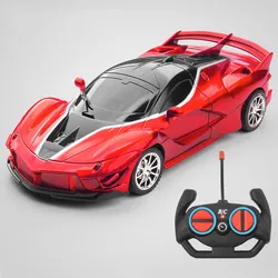 LED Light RC Car Toy 1/18  2.4G Radio Remote Control Cars High Speed Sports Car Stunt Drift Racing Car Toys For Boys Children