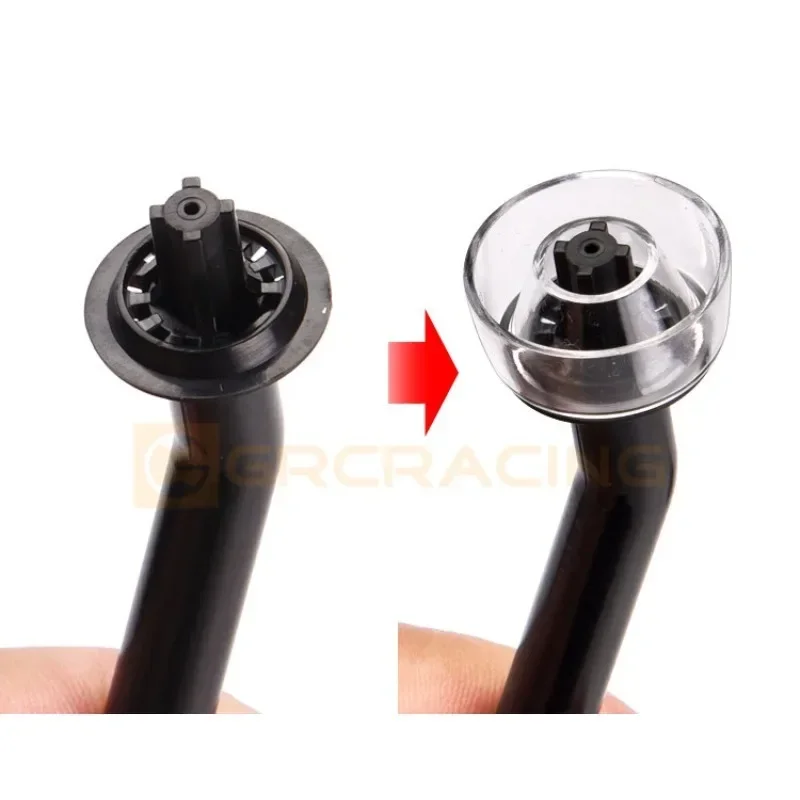 1/10 Classic Snorkel with Sand Cup Body Decoration Upgrade Parts For Trxs TRX-4 Defender RCDream G169C/G