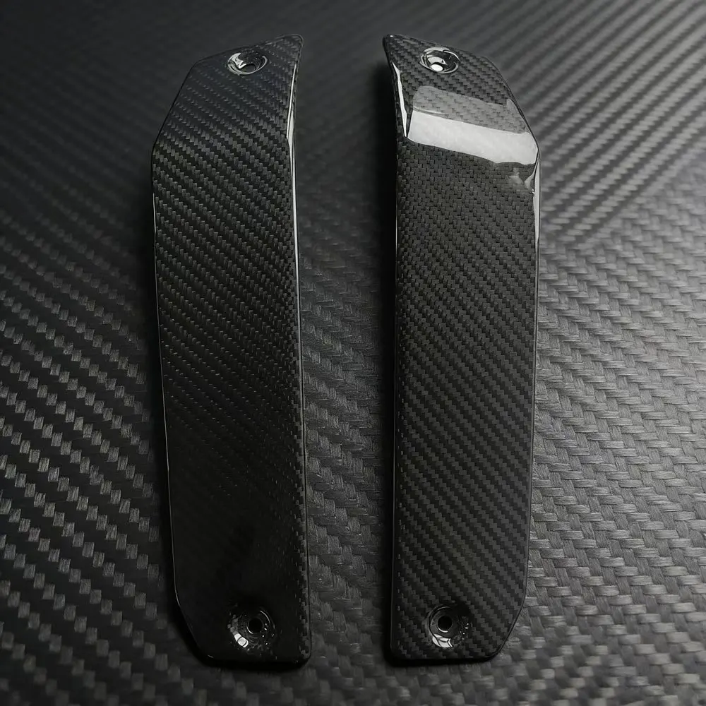 

Motorcycle Carbon Fiber Radiator Side Cover Protector Guard Trim For Kawasaki Vulcan S 650 2015-2026