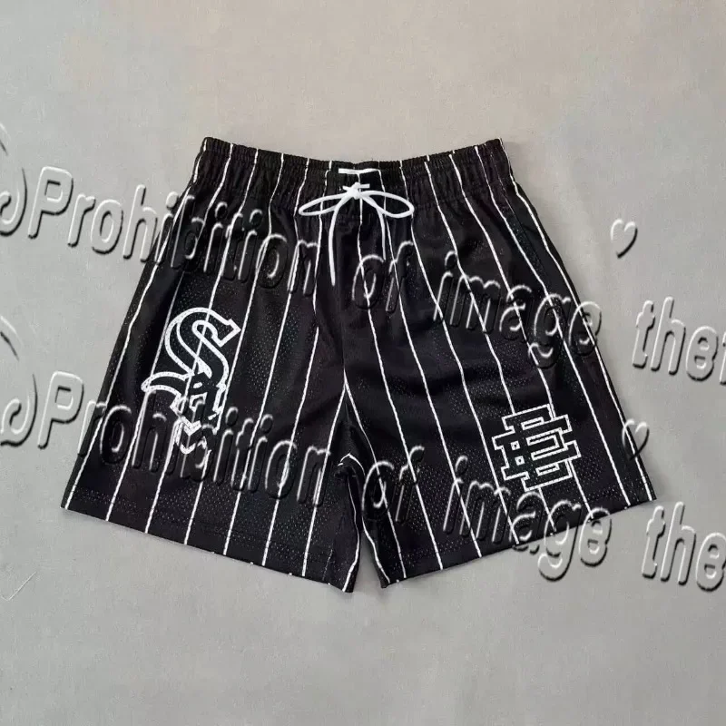 

High-street Collaborative Baseball Sports Shorts Beach Pants Hot Pants for Men Women Versatile and Loose New Style MOTO Shorts