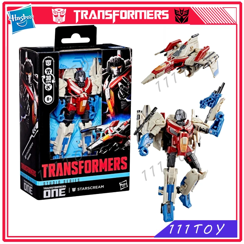 

В наличии Hasbro Трансформеры Классические игрушки Студийная серия Deluxe Class Starscream Фигурка Робот Игрушка Коллекционные предметы Подарок Хуби
