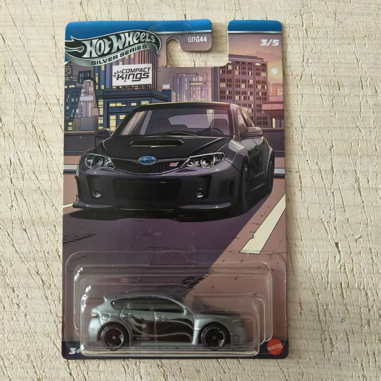 Nieuw Op Voorraad Echt Hot Wheels Auto Model Geavanceerde Gdg44 Compact Kings Silver Serie Mx-5 Schaal 1:64 Collectie Speelgoed Cadeau