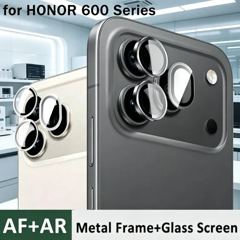 for Honor 600 Pro Case Back Lens Ring Metal Glass Cover Honor600 Lite Honor600Pro Honor600Lite 600Pro 600Lite Camera Protector