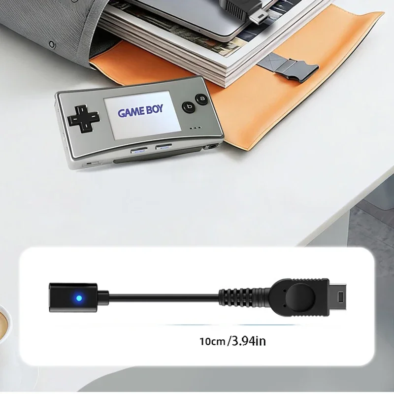 Immagine 5: Adattatore USB Type C per Nintendo Game Boy Micro (Non-PD) con indicatore luminoso a LED