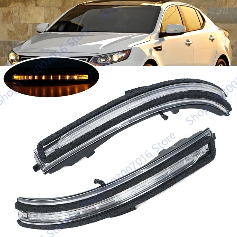 

Flashing Flasher For KIA K5 Optima 2011 2012 2013 2014 LED Rearview Side Mirror Turn Signal Light Lamp 87614-2T000 87624-2T000