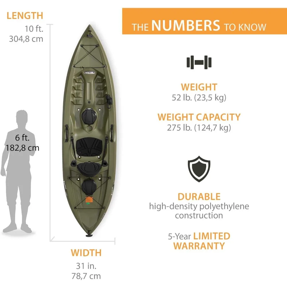 120“ závodní boats & kayaking oliva sportovní rybaření kajak příslušenství tamarack angler sit-on-top kajak loď nafukovací kajaky kyak