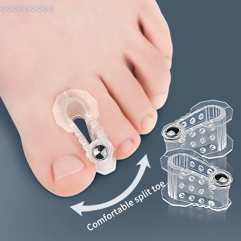 1PCS Bunion Hallux Valgus Corrector Toe Spreader Separator Thumb Finger Correction Straightener Foot Care Tool for Comfortable W
