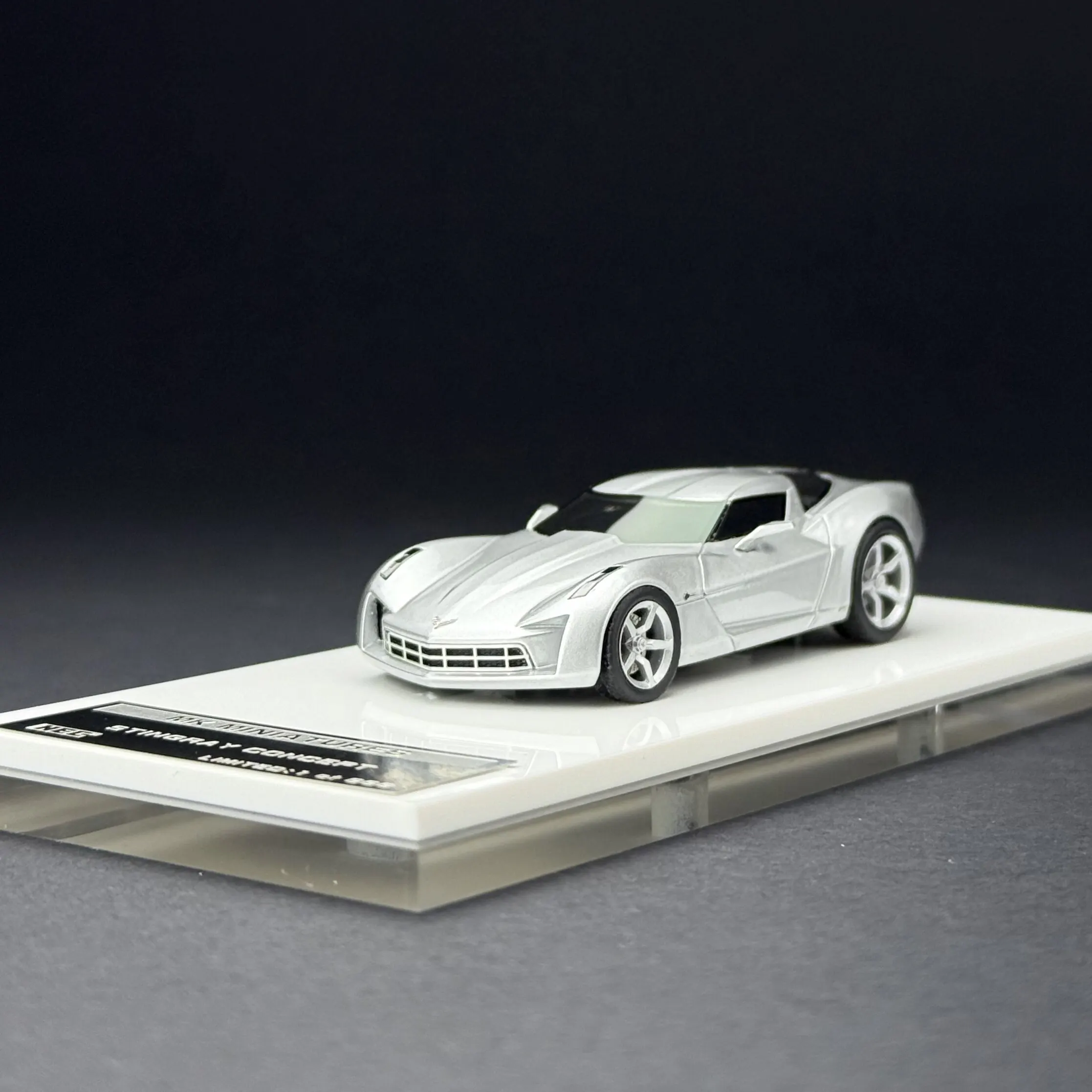 In Stock 1: 64-piece HEC limited edition C7 long-range cannon resin car model, die-cast static car model, creative decorative