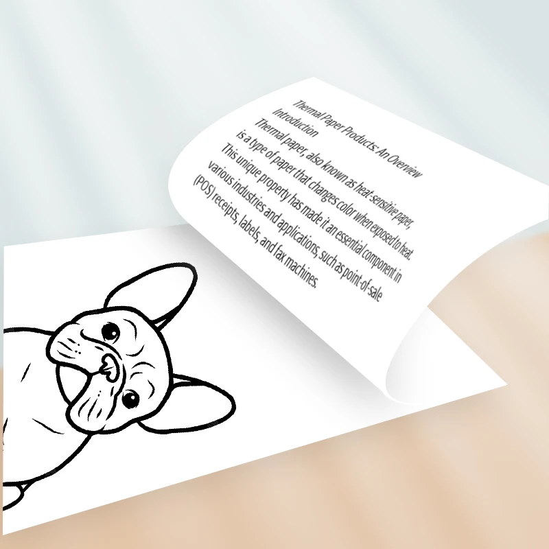 1/4Rolls A4 Thermal Paper Thermal Printing Paper 210*30mm for Wireless Bluetooth Phomemo A40/X8 Portable Printer Thermosensitive