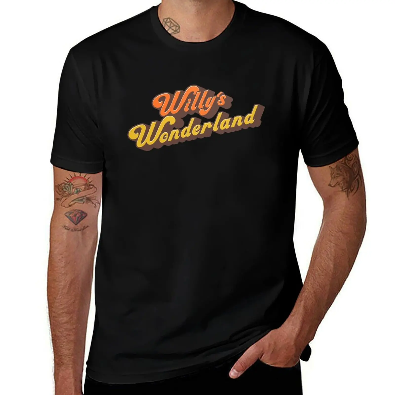 

Willys Wonderland T-Shirt t shirts with prints man t shirt heavy cotton