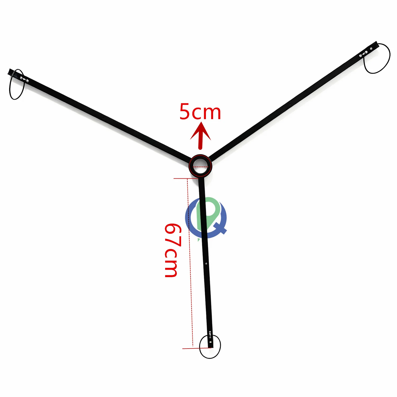Tripod Spreader Tripod Stabilizer Floor Guide Foldable Light Weight Leveling Kit with Static Stabilizer Tool