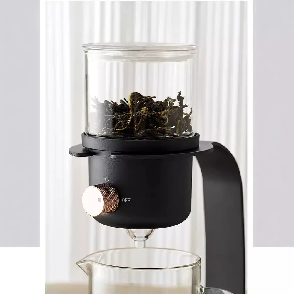 Чайник для ленивого заваривания Zhendian Xiaoke, новый китайский чайник для заваривания, современный цветочный чайник, капельный фильтр, кофейник для свежего измельчения