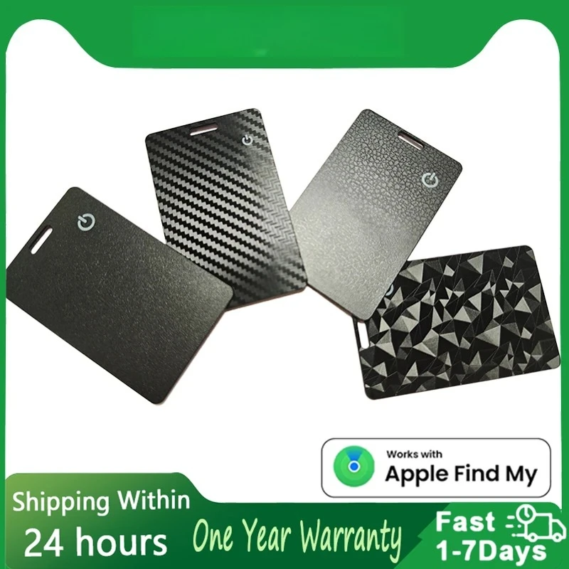 

Тонкий GPS-трекер для кошелька с беспроводной зарядкой, совместимый с Apple Find My, для ключей, чемоданов, сумок, Bluetooth-локатор