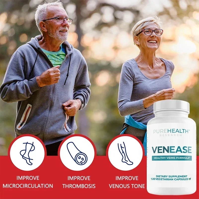 Varicose Veins Blood Circulation Supplement - Micronized Citrus Flavonoids, Horse Chestnut for Circulation, Veins & Blood Flow