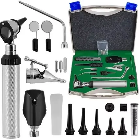 Facial Features Inspector Set Ophthalmoscope Otoscope Nose Expander Throat Examination Can Be Used To Examine Small Animals