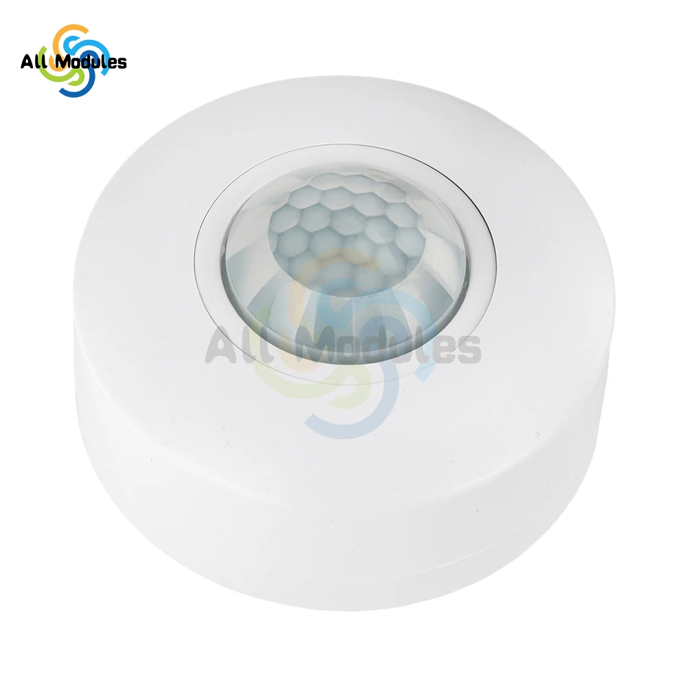 AC 220-240V 天井取り付け誘導スイッチ赤外線モーションセンサー検出自動センサーライトスイッチ人体センサー