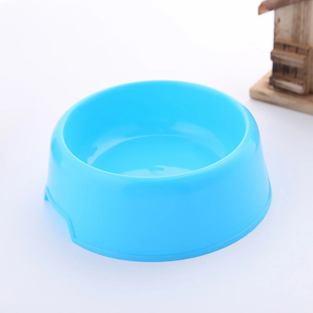 

2pcs Candy Color Pet Puppy Dog Feeding Bowl Dog Feeding Bowl Cat Puppy Plastic Non Food Dish Pet Drink Water Bowl Eating Feeder