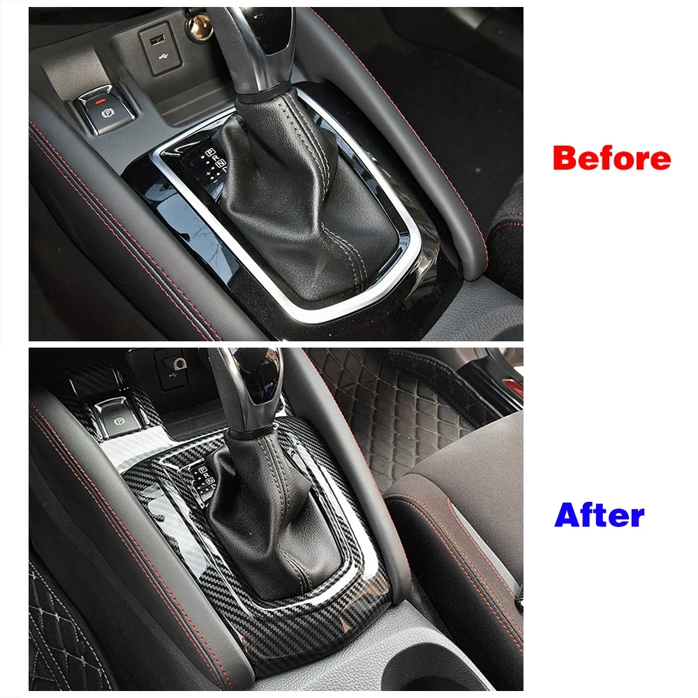 For Nissan Qashqai J11 2014 2020 Car Center Console Gear Shift Box Panel Frame Cover Trim Color Refit Sticker Anti Scratch