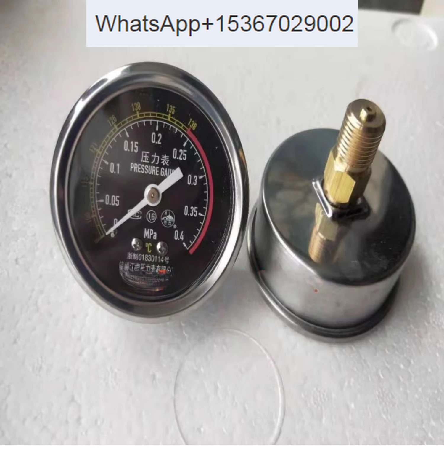 Autoclave 28HD disinfection pot accessory Y50Z pressure gauge 0-0.25/0.4