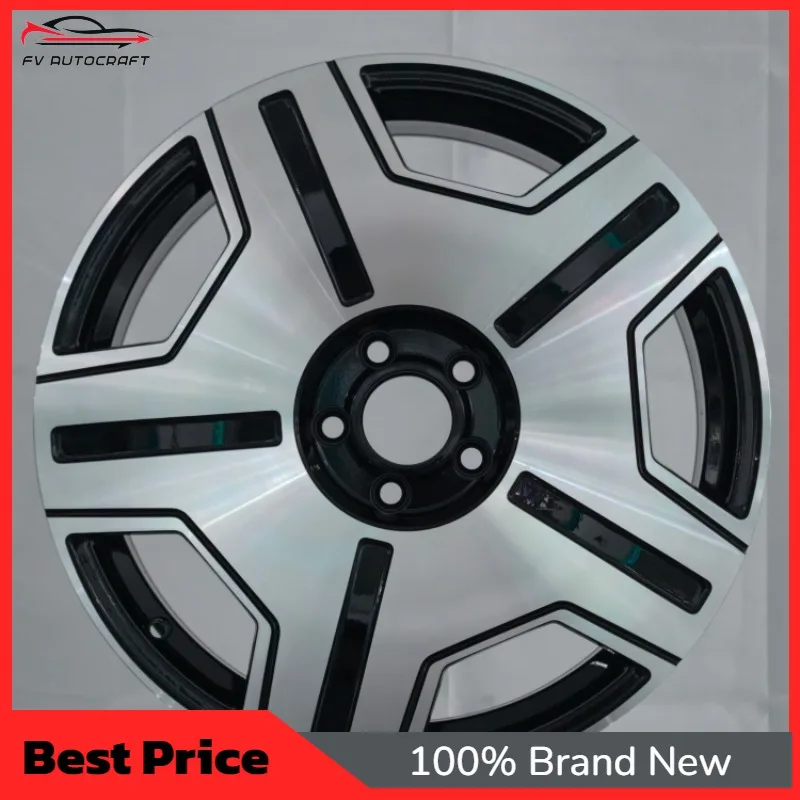 

【2026】Silver Machined Face With Gloss Black Accent Retro Style Alloy Wheels 15 16 17 18 19 20 21 22 23 24 Inch 5x100/5x114.3 Rim