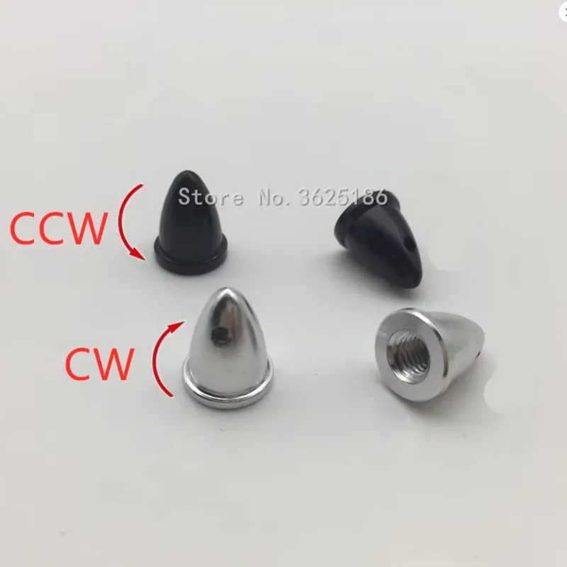 

4 pcs 5mm Propeller Prop Nut Cap Adapter CW CCW for 1806 2204 2205 2206 2300kv Brushless Motor