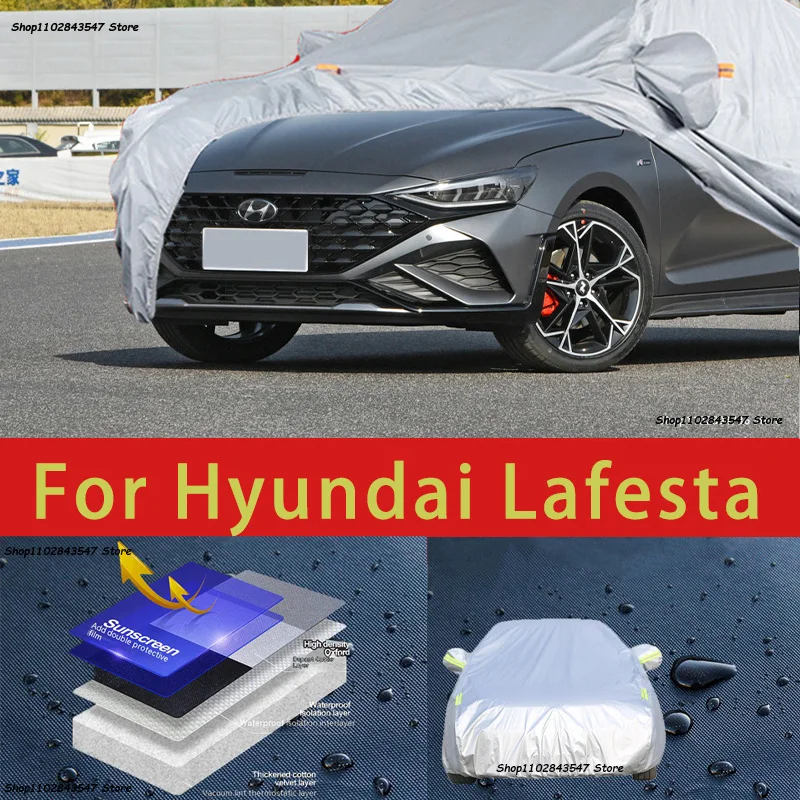 

For Hyundai Lafesta Car protective cover, sun protection, cooling protection, car clothing, car paint protection auto