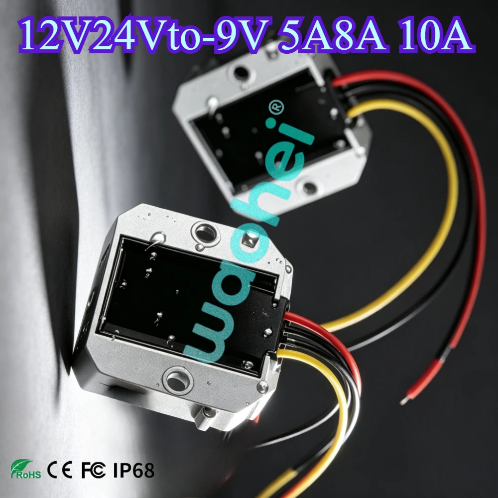 12V24V to 9V 5A 8A 10A Step-Down Module Power Supply Automotive 12V to 9V DC Power Converter Certification Automotive Use CE