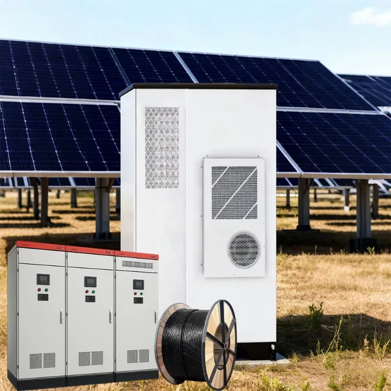 Ground Mount Solar Storage System 60kw with Solar Panels for Industrial Facility Power Backup Custom