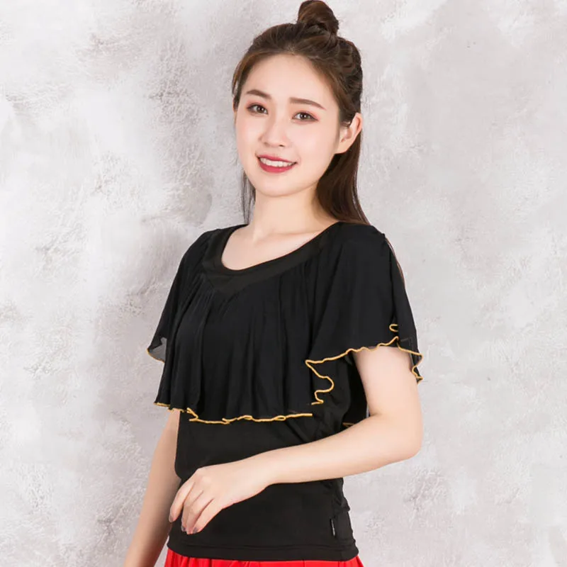 haut-de-danse-square-dance-style-petite-fragrance-en-maille-vetement-de-danse-saisonnier-printemps-automne-y901-personnalisable-pour-femmes-ideal-pour-le-fitness-et-le-sport