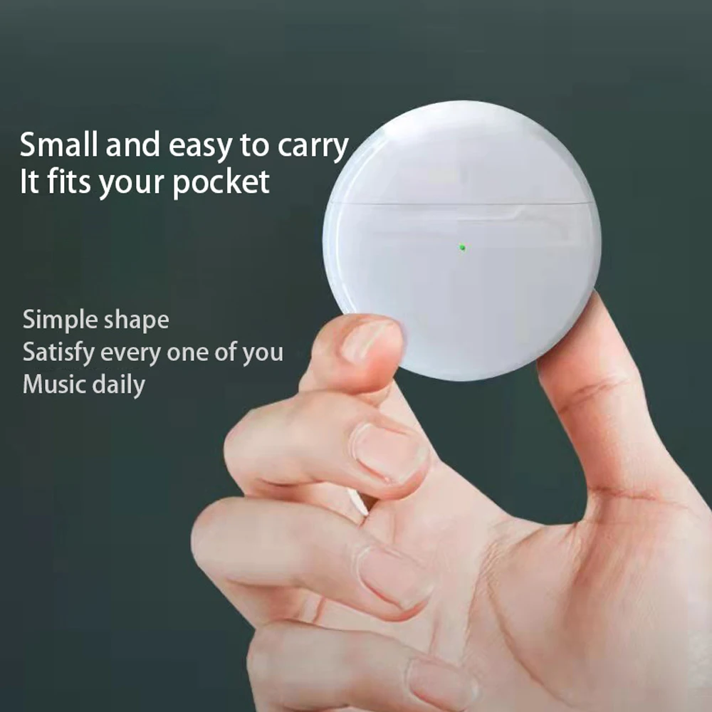 Air d'origine Pro6 Casque Sans Fil Avec Micro TWS Fone Bluetooth Écouteurs Stéréo Écouteurs Sport Écouteur Pour IOS et Android