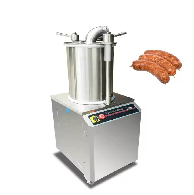 

Automatic Hydraulic Sausage Compressor Sausage Filling Machine Sausage Output Machine Stainless Steel Meat Processing Machinery