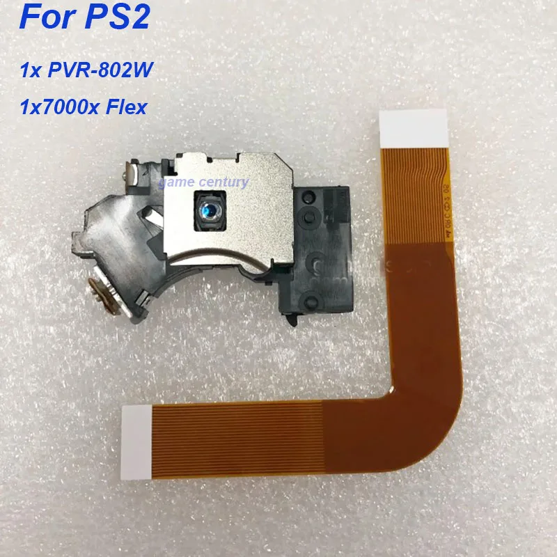 1 مجموعة استبدال PVR-802W ل Ps2 سليم 7000x 7500x 7700x 7900x 9000x قارئ عدسة الليزر البصرية Pvr 802 802 واط مع فليكس