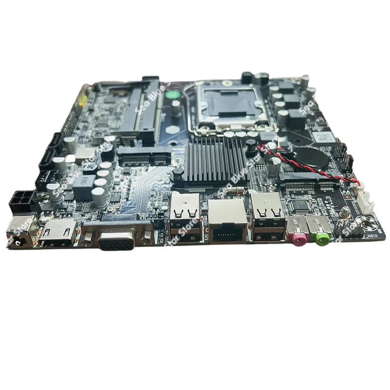 New H61 LGA1155 Mini ITX Computer Main Board 17 * 17cm Industrial Control Computer DDR3 Memory Main Board
