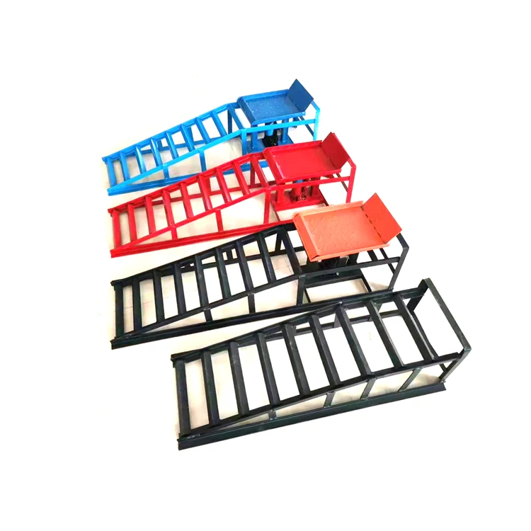 2T 5T Voertuig Hydraulische Stalen Auto Ramp Jack Lift