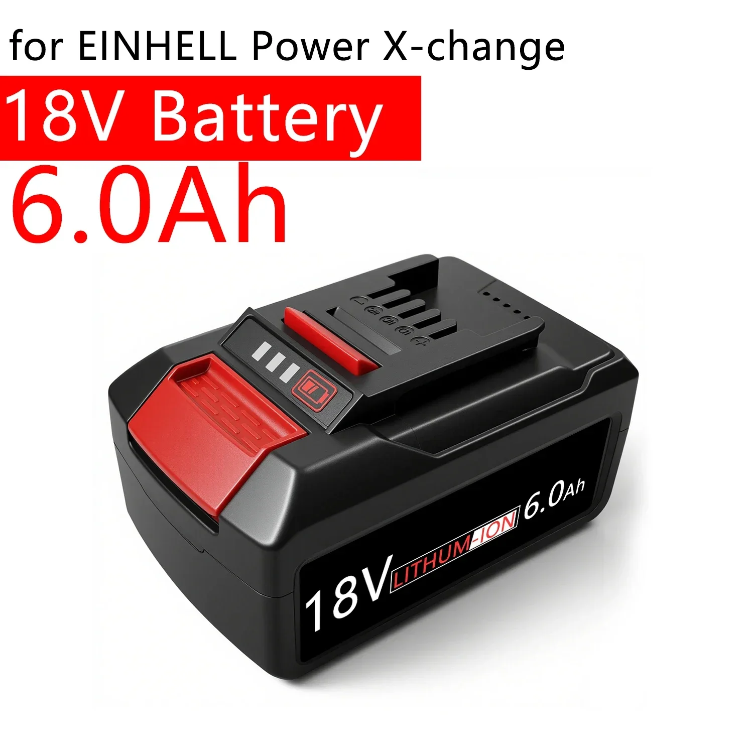 New 6000mAh Replacement Battery EIN18C2 Li-ion Batteria for EINHELL 18V Battery Power X-change PX-BAT4 4511396 Power Tools