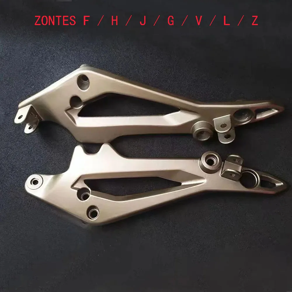 

New Motorcycle Fit Zontes H J G F V L Z Pedal Bracket Left and Right Aluminum Triangle New For ZONTES F / H / J / G / V / L / Z