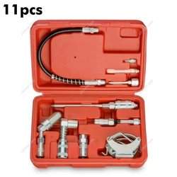 11-Piece Lube Kit Accessory Assorted Attachments Adapter Fittings For Grease Gun