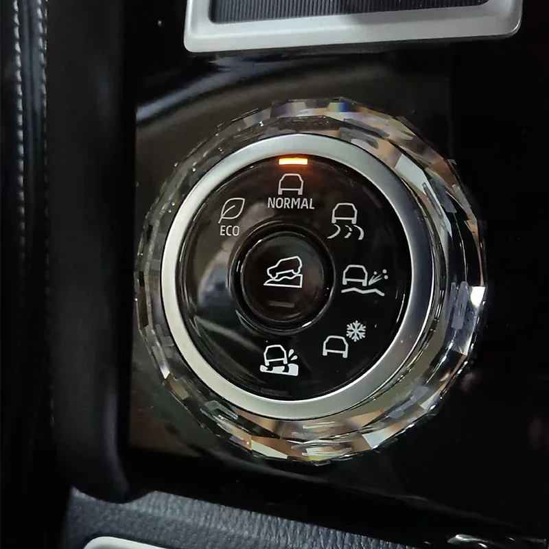 For Mitsubishi Outlander 2023 Crystal Interior Shift Handle Keycase Smart Start Interior Crystal Replacement Upgrade