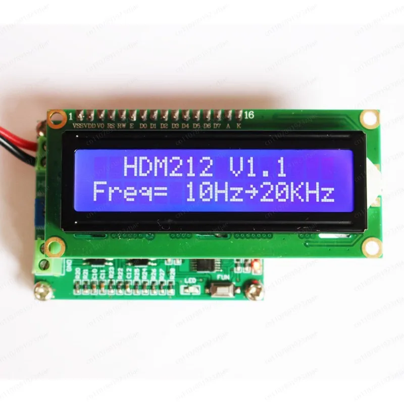 Upgraded Digital Harmonic Distortion Meter, 10Hz-20KHz 3rd Harmonic Analyzer with Frequency Display