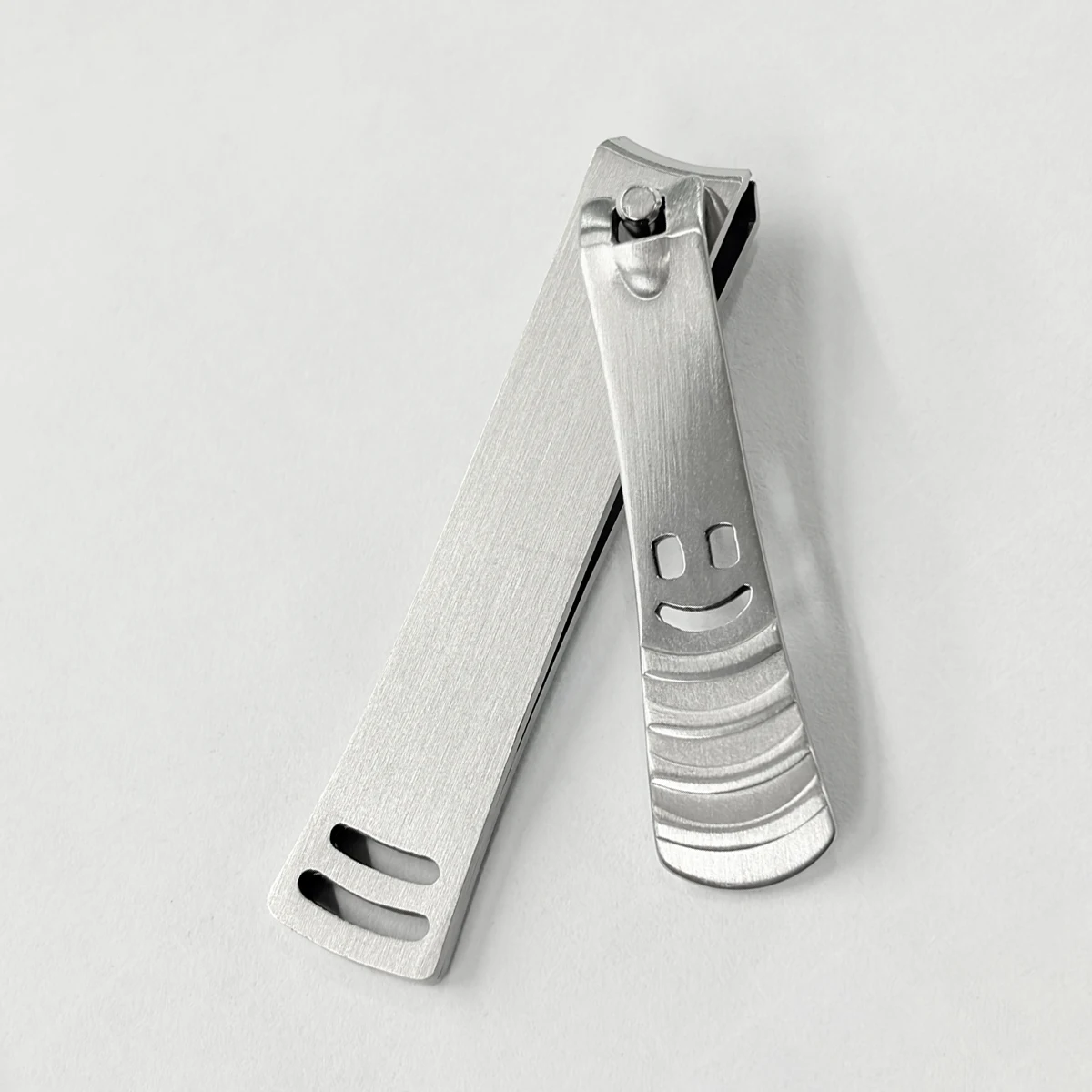 Stainless Steel Nail Clipper - Sharpest Nail Cutter And Trimmer Manicure Tool with Duty Curved Edge for Men And Women with Smile view 4