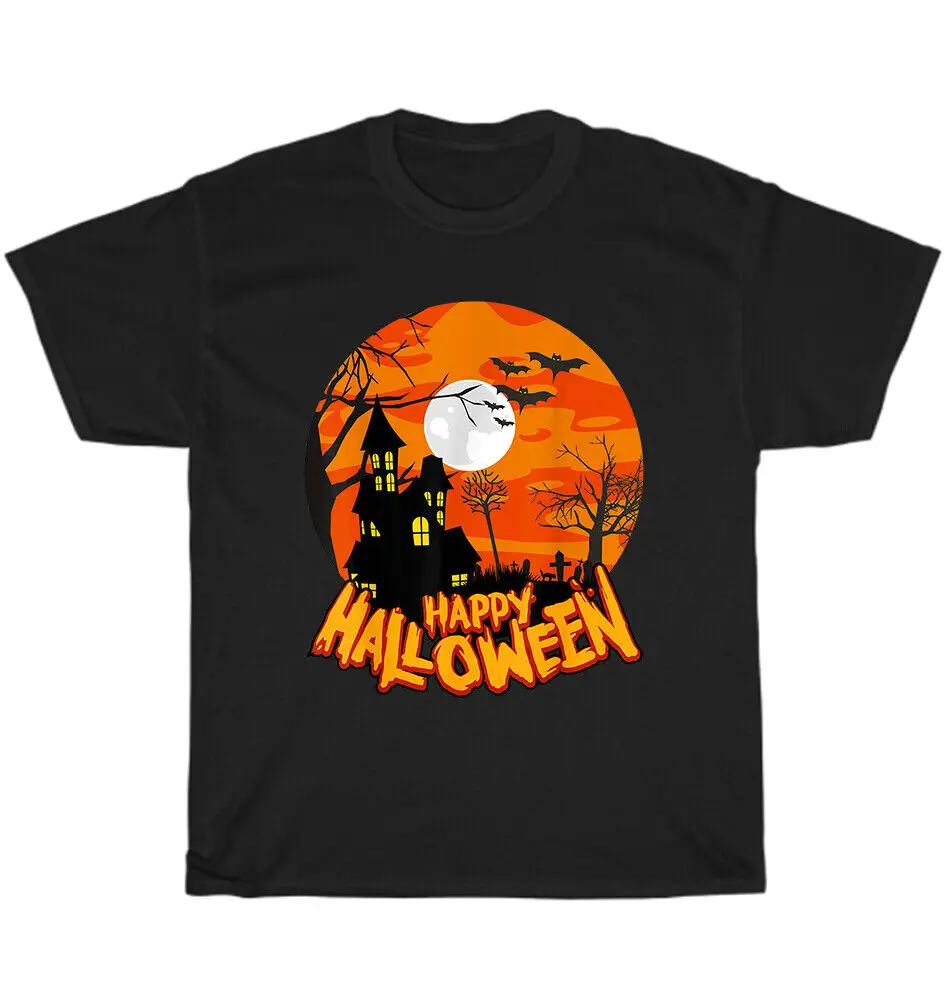 Happy Funny Halloween Costume Apparel T-Shirt Witch Pumpkin Unisex Tee Gift NEWUnisex Summer Cotton Luxury Brand Super SizeAnime