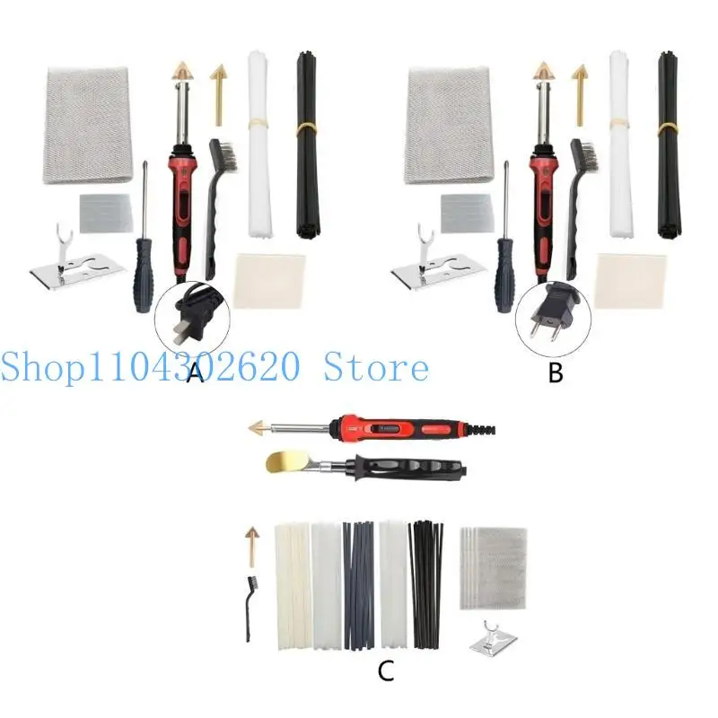 

652F 100W Welding Fast Heating Welder Tool for Car Dashboard Professional Repair with Tip Rod