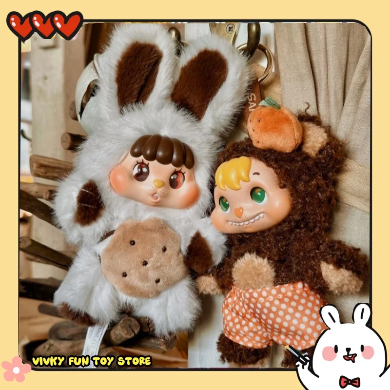 

New Little Buns Melting Together Series Vinyl Dolls Blind Box Bag Pendant Ornament Birthday Gift New In Stock