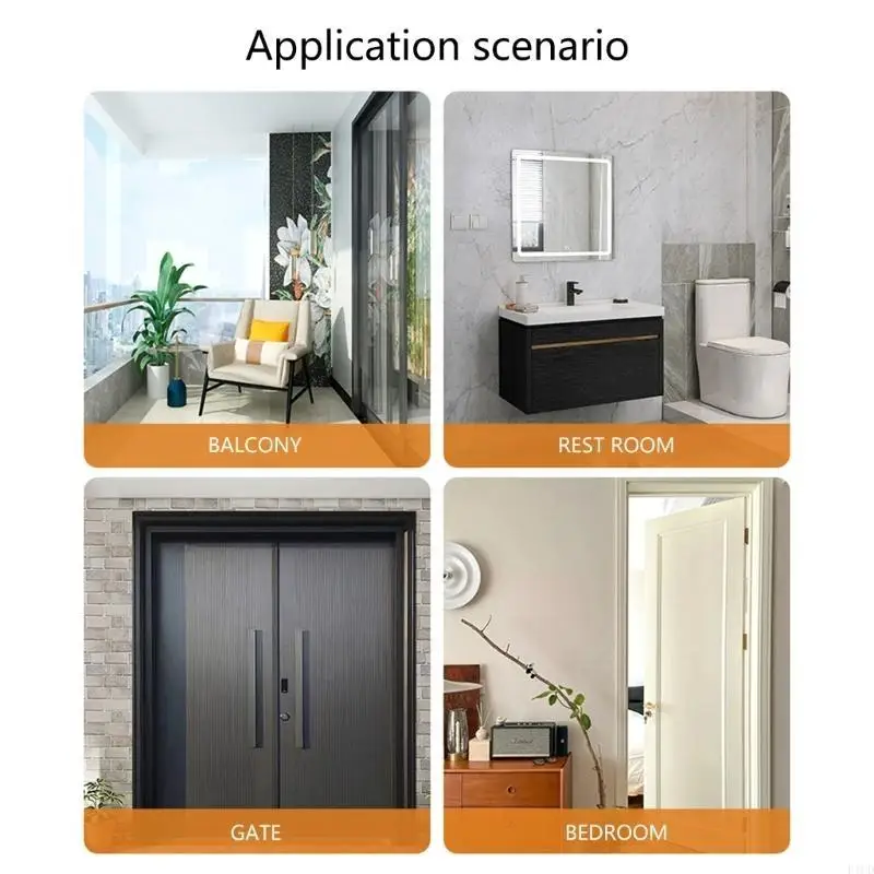 2025 pacote 2 parafusos portáteis slide 4 polegadas 4 polegadas, fabricadas com aço inoxidável com parafusos