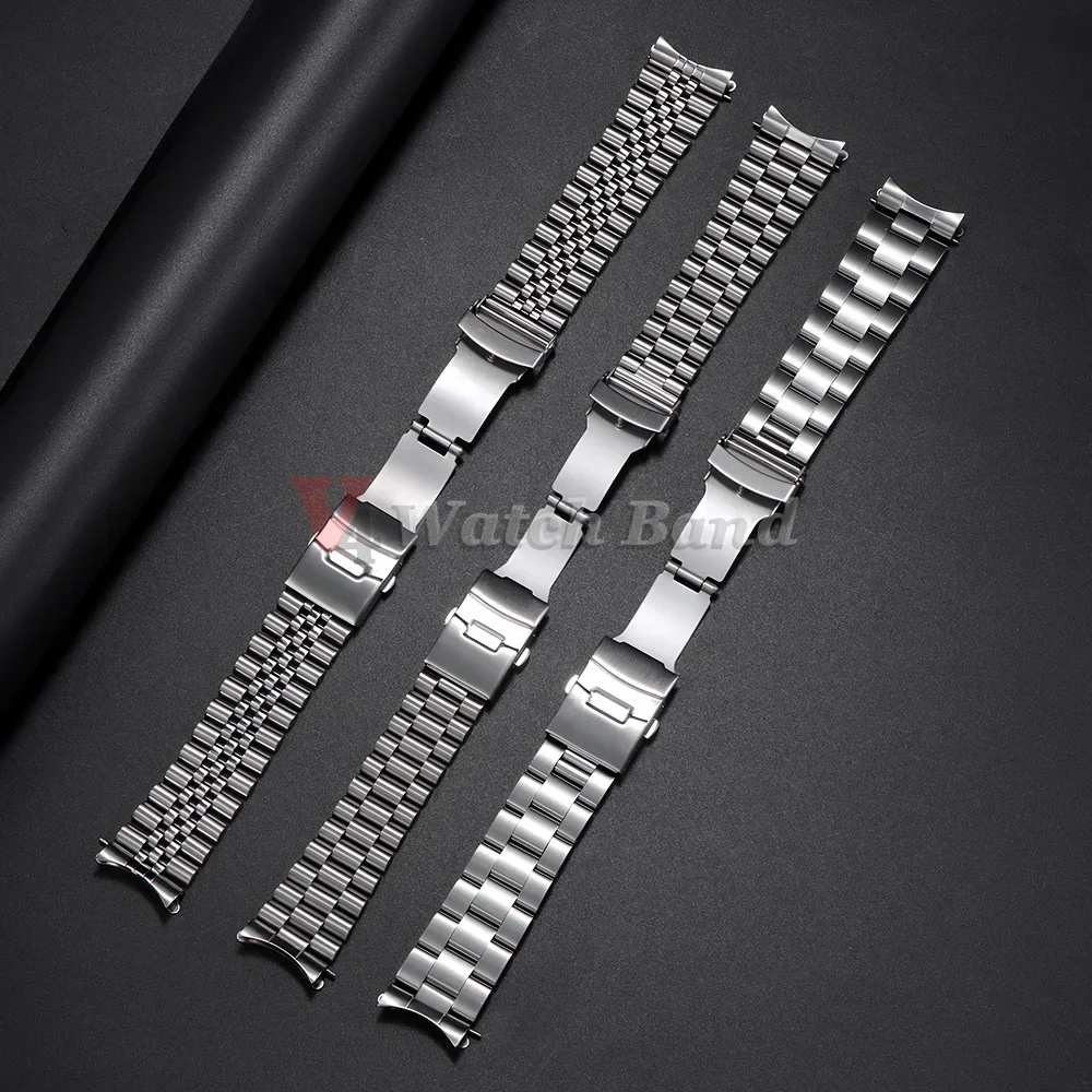 Luxuriöses Massives Edelstahl-Uhrenarmband für Seiko, Jubilee und Oyster-Armbänder 18mm 19mm 20mm 21mm 22mm Herren-Uhrenzubehör – Detail 14