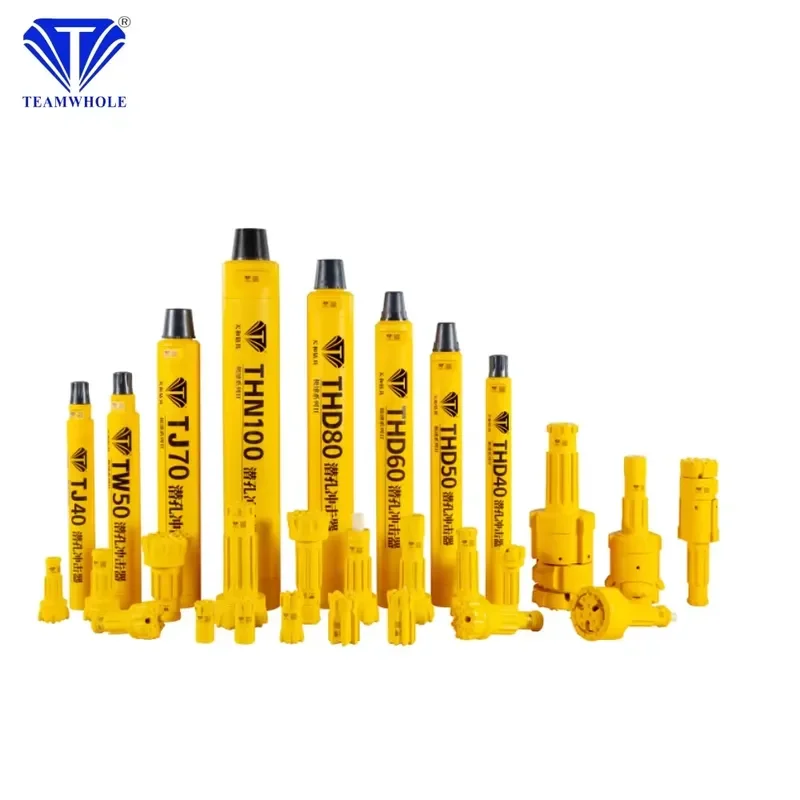 For Multifunctional 6-inch RH550w High Pressure DTH Bit M60 Drill Pipe Forging Alloy Steel Ore Mining Drilling Tool